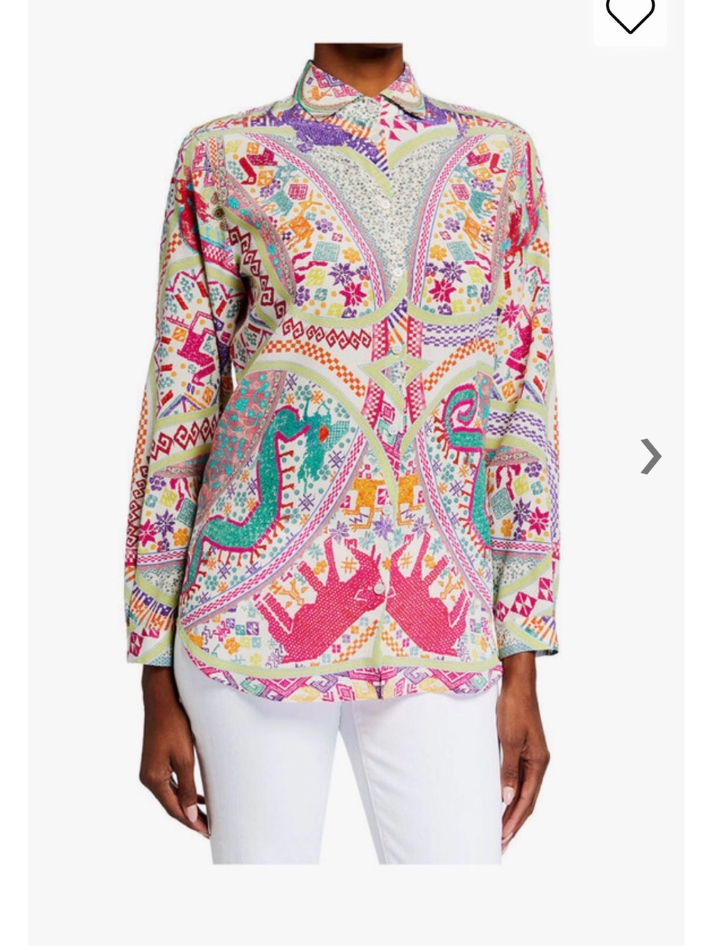 Etro Multi Color Blouse - Picture 7 of 8